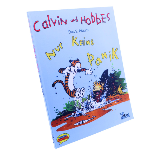 Calvin & Hobbes Nur keine Panik 1990 Comic kaufen | Krüger Verlag | hoppla-stuff.de
